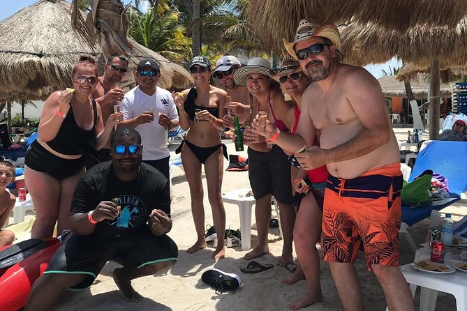 1 Day Costa Maya All Included Beach Break - Your reserved palapa, chair, and beach setup