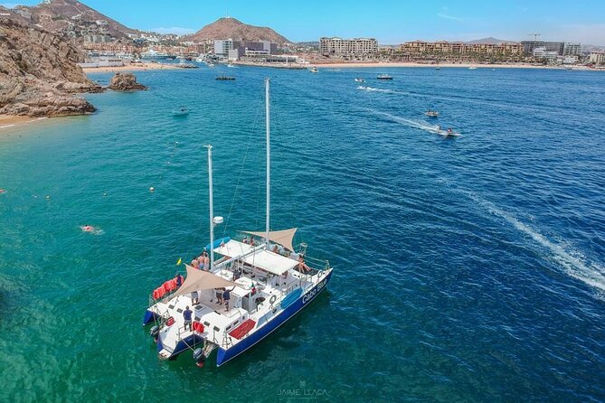 2 Hour Sunset Tour on Catamaran in Cabo San Lucas - Music, dancing, and the Medano Beach finish