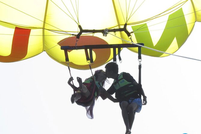 2 in 1 Parasailing and Jet Sky Tour in Cancun - Parasailing above Cancun’s water
