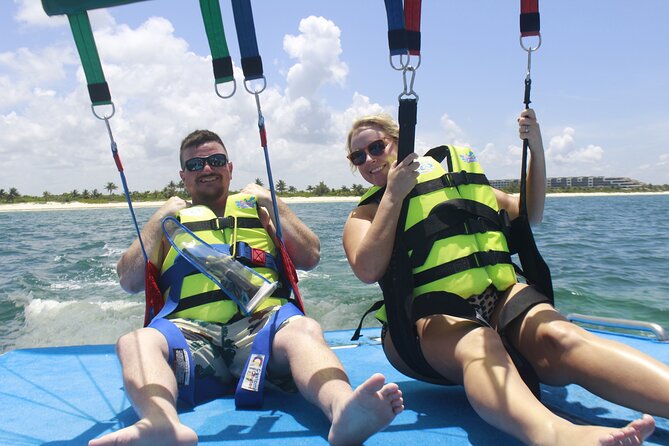 2 in 1 Parasailing and Jet Sky Tour in Cancun - Jet ski time: exciting, but not an open-water cruise