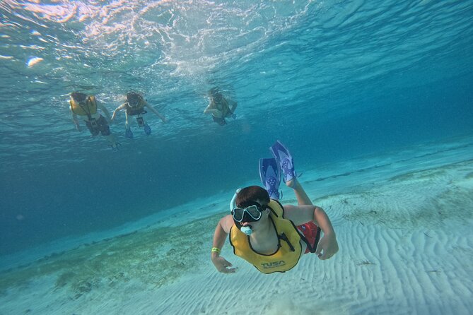 3 in 1 Jungle Tour Adventure Cancun - A cenote and a sunken shipwreck