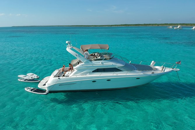 4 Hour - 51' Sea Ray, Tulum, Playa del Carmen, Riviera Maya - Finding the marina and starting the trip