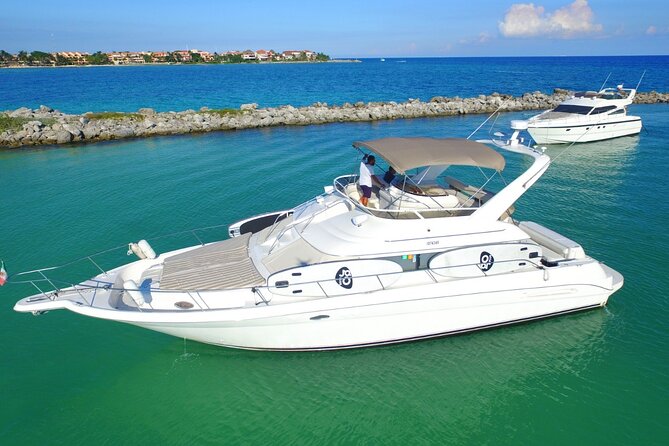 4 Hour - 51' Sea Ray, Tulum, Playa del Carmen, Riviera Maya - Snorkeling at Inha Reef
