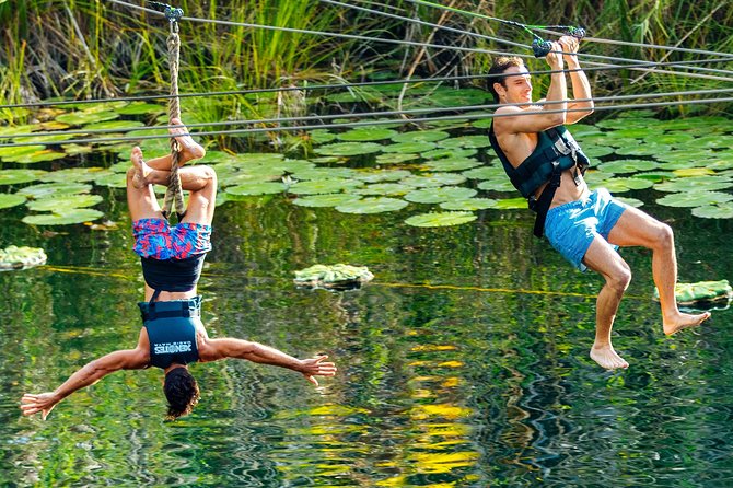 4-in-1 Cenote Tour Guided Experience with Breakfast, Lunch & Wine - K’aak’: a calm start at the Fire Cenote