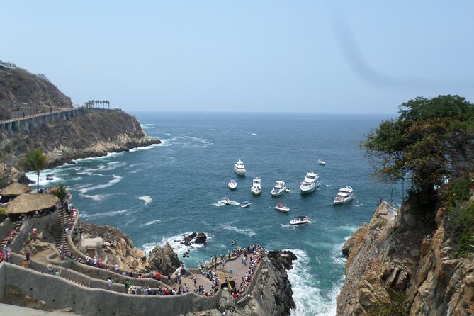 Acapulco City Tour - Puerto Marqués opens with a wide Acapulco view