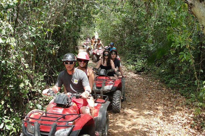 ATV Adventure Combo with Snorkeling, Ziplines, Cenote, and Lunch - Ziplines that are fun, not extreme
