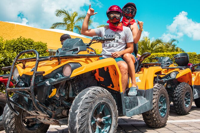 ATV Adventure to Jade Cavern with transfer - The Cozumel ATV ride is built for mud, rocks, and jungle fun
