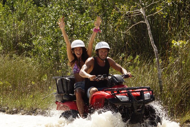 ATV and Clear Boat Ride Full Experience in Cozumel - Tequila tasting adds culture, with a sales warning