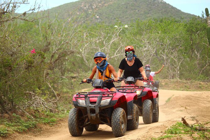 ATV, Beach and Desert Adventure with Tequila Tasting - A Modern ATV and a Real Safety Setup