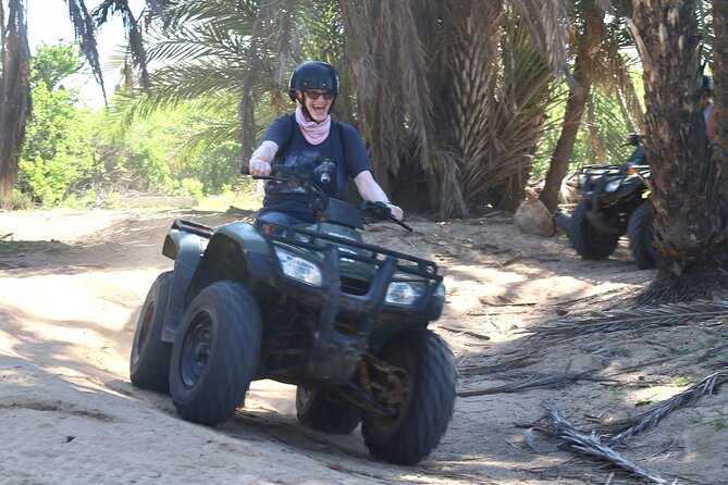 ATV Pacific Tour in Cabo San Lucas - ATVs, safety gear, and the manual transmission question