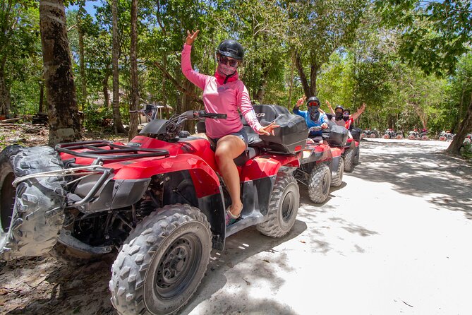 ATV to Jade Cavern, Mud Trails, Snorkel and Lunch with Open Bar - Jade Cavern and the cliff jump