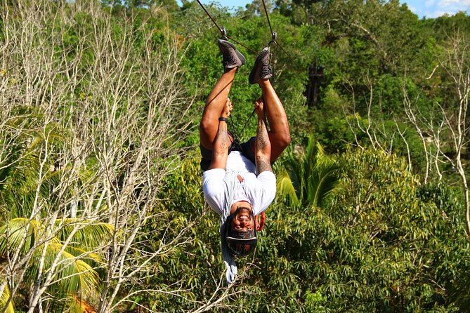 ATV, Ziplines & Cenote. Lunch & Tequila Tasting Included - The 30-minute ATV ride through the forest