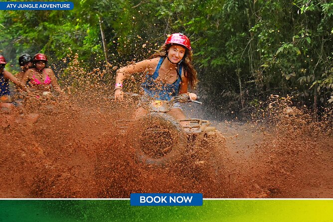 ATV, Ziplining & Cenote Tour, Transportation & Tequila Tasting - From Cancun’s hotels to the Mayan jungle