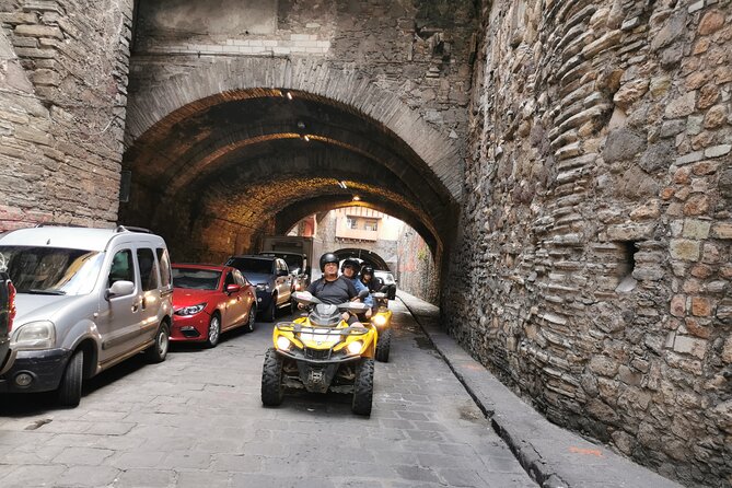ATVs through the mountains and city of Guanajuato - Pickup and the first ride through town