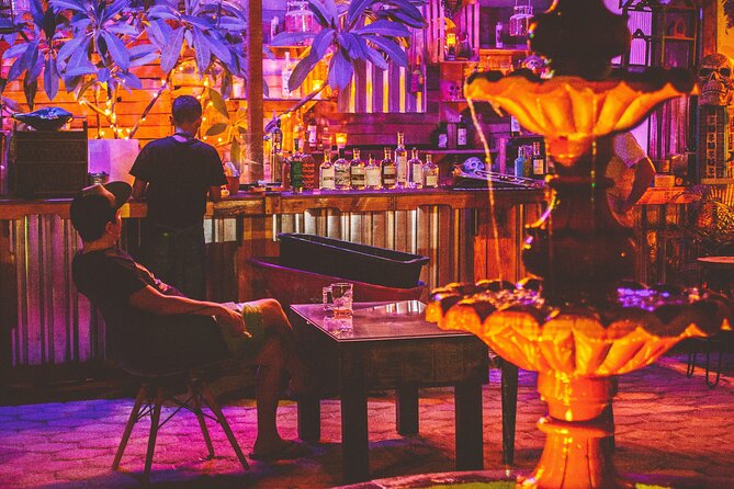 Authentic Mexican Legacy Cooking Class in Cabo San Lucas - Making a cocktail at the bar