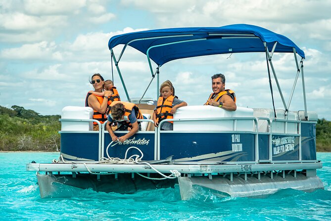 Bacalar 101- Private Tour of the Lagoon of the 7 Colors - Kayaking toward sunset
