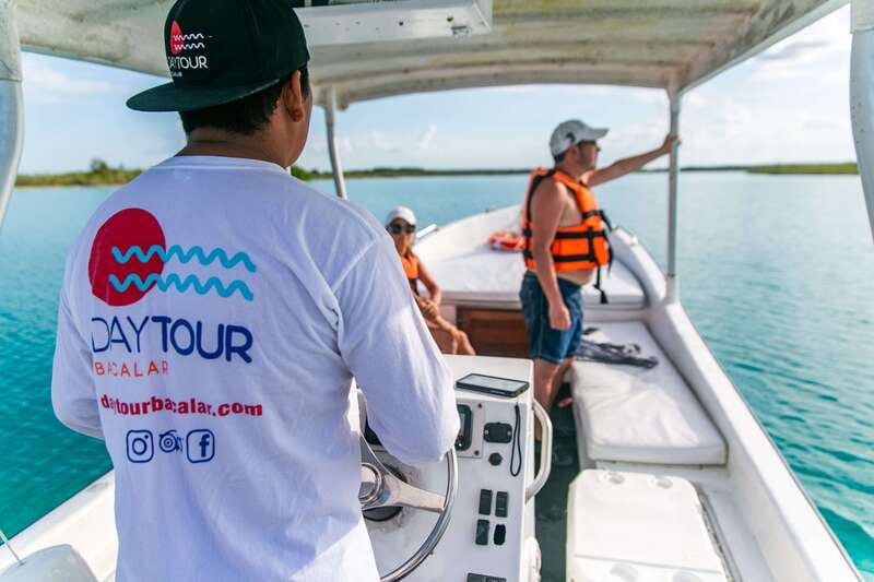 Bacalar: 3 Hour Boat Trip with Swimming & Drinks - The guide can shape the whole experience