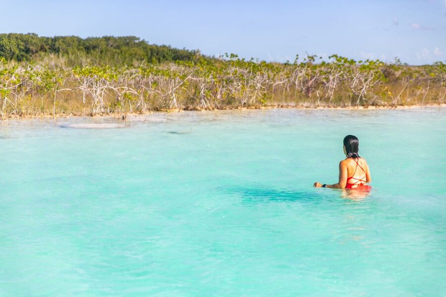 Bacalar: Private Sailboat Tour with Lagoon Swimming - The Pirates’ Channel and Cenote Negro