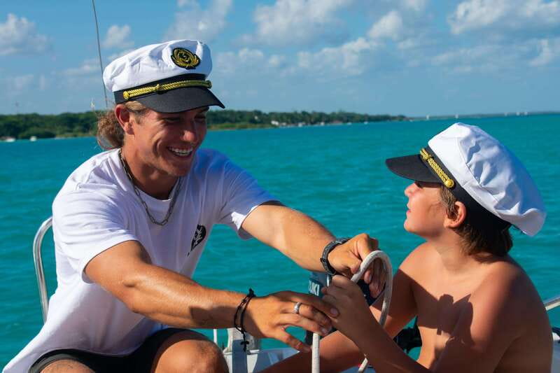 Bacalar: Private Sailboat Tour with Lagoon Swimming - Asking for the sailing lesson