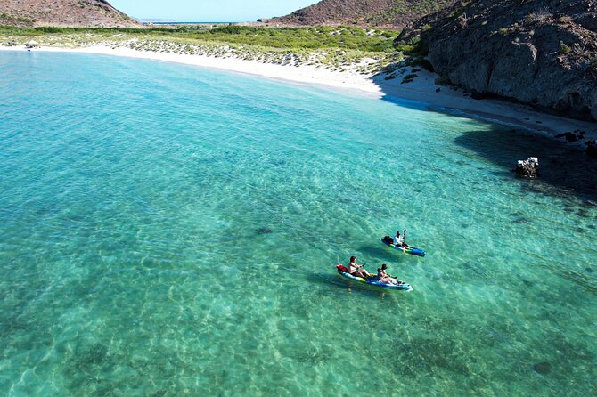 Balandra & Tecolote: hike, kayak and snorkel in paradise - Snorkeling over a rocky reef