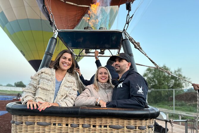 Balloon Flight + Breakfast in a cave + Pick up CDMX + Pyramids - Pulque, tequila, maguey, and obsidian