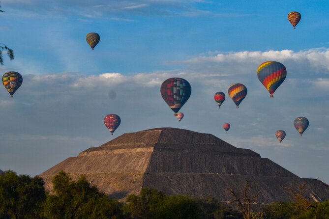 Balloon flight + pick up in CDMX + Breakfast in Cave + Teotihuacan - The small details that make the morning easier