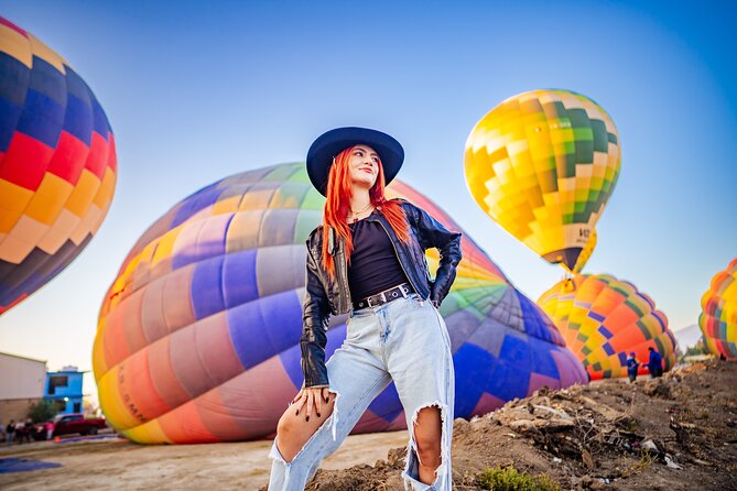 Balloon Flight with Breakfast in a Natural Cave and Transportation from CDMX - Coffee, inflation, and the launch area