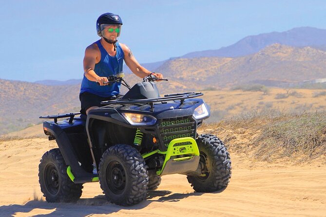Beach ATV and Sky Bike Tour in Cabo - The sky bike above the Pacific