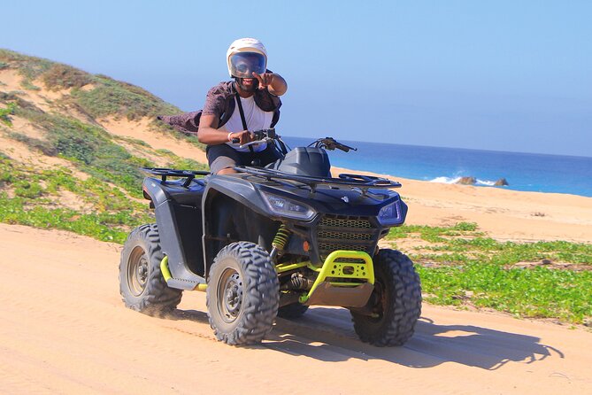 Beach ATV and Sky Bike Tour in Cabo - Migriño Beach and the winter whale season