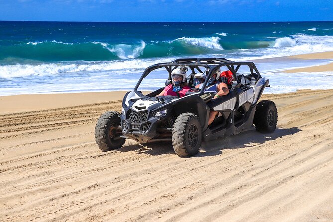 Beach UTV Adventure with Free Camel and Horseback Ride - Tequila tasting, water, and the family setup