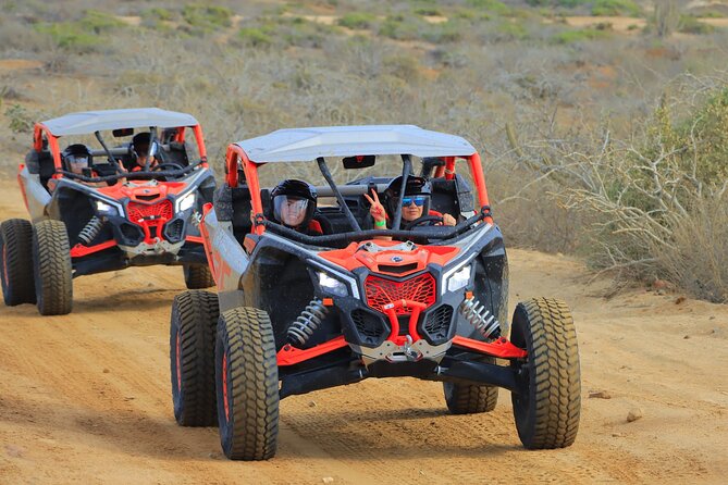 Beach UTV and Camel Ride Combo in Cabo - Trading the camel saddle for a Polaris RZR