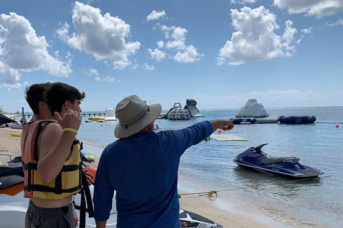 Best Jet Ski Cozumel + Locker - What you receive at San Francisco Beach Club