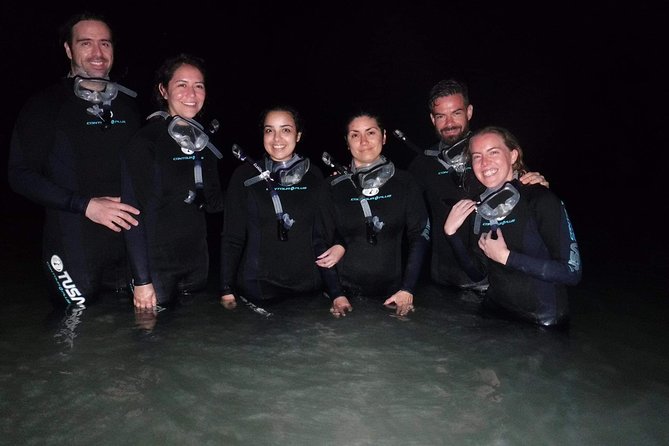 Bioluminescence Experience in Holbox - Entering Holbox’s dark water