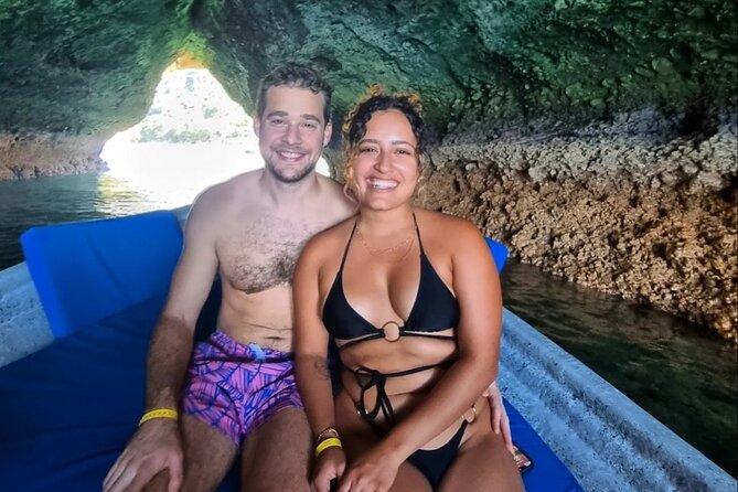 Boat and Snorkel Tour to 5 Islands of Los Arcos - A relaxed beach stop after the swim