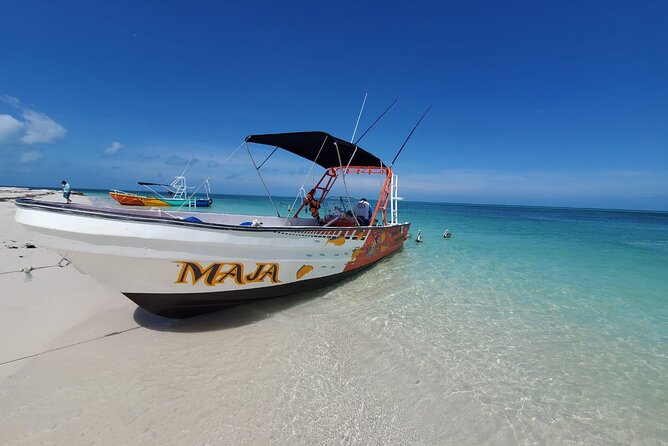 Boat Tour of Three Islands in Holbox with Transportation - The boat, guide, and group experience