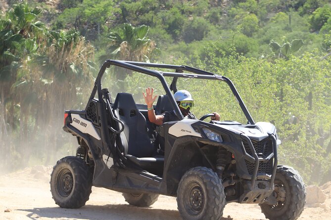 Cabo Adventure: Can-Am X3 Ride & Camel Beach Tour - Food, tequila, and family-friendly extras