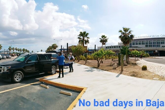 Cabo Airport Transportation - A private arrival instead of a shared airport shuttle