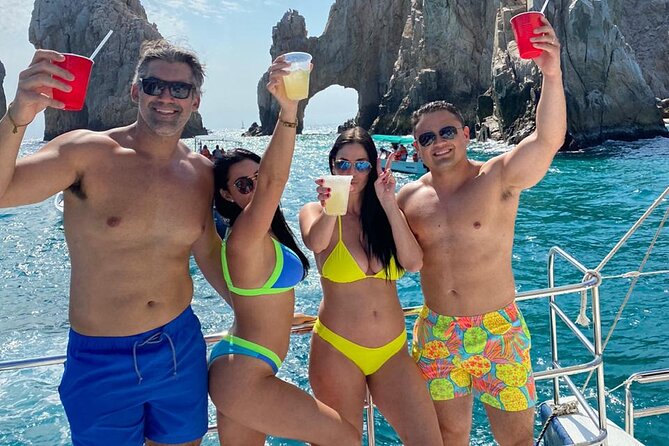 Cabo Blue Snorkeling Cruise, Open Bar and Lunch in Cabo San Lucas - Santa Maria Bay is the active part of the afternoon