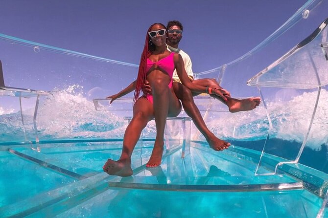 Cabo's Original Clear Boat Tour: See all of the tourist locations - Lover’s Beach and the meeting of two seas