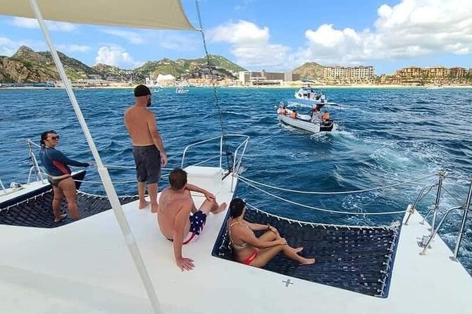 Cabo San Lucas and Santa Maria Bay Snorkeling Sightseeing Cruise - Lunch, drinks, and the party-boat question