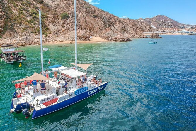 Cabo San Lucas and Santa Maria Bay Snorkeling Sightseeing Cruise - Santa Maria Bay means anchoring offshore