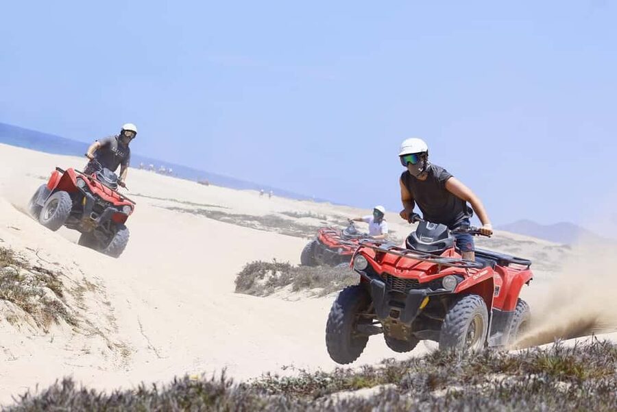 Cabo San Lucas: Beach & Desert ATV Tour with Tequila Tasting - Tequila tasting after the ride
