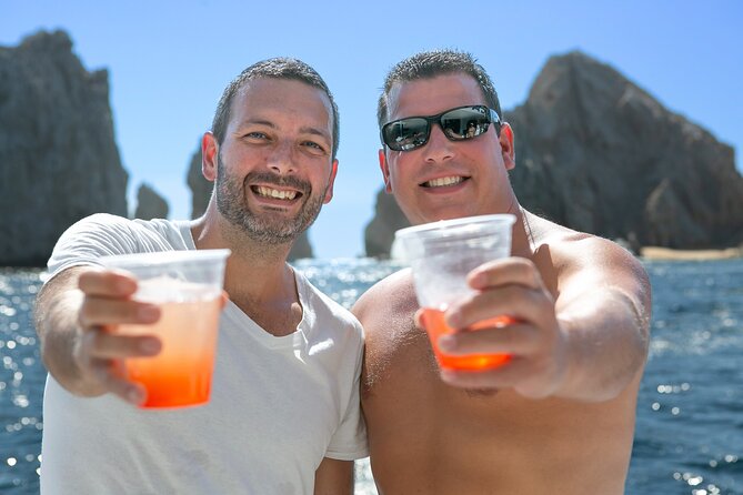 Cabo San Lucas Boat Tour with Snorkeling, Open Bar, and Lunch - A 3.5-hour Cabo cruise with a very specific personality