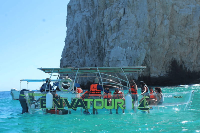 Cabo San Lucas: Glass Bottom Boat Tour to Land's End - Empacadora Beach and Pelican Rock