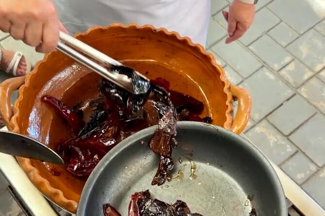 Cabo San Lucas Mexican Cooking Class Experience and Local Markets - Sitting down to the meal you prepared