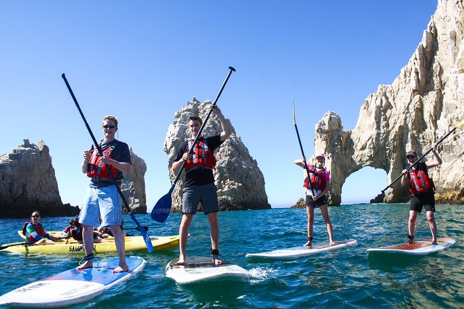 Cabo San Lucas Paddleboard and Snorkel at the Arch - Lover’s Beach and Divorce Beach from the water