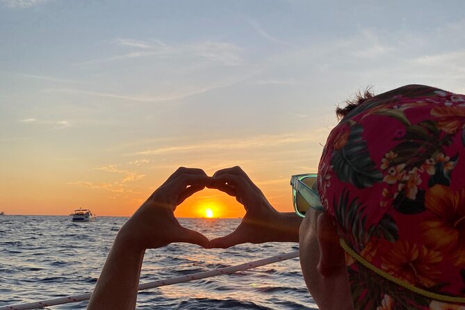Cabo San Lucas Sunset Cruise with Open Bar and Snacks - Sunset on the Pacific, with whales as a lucky extra