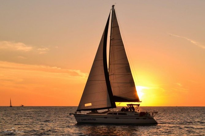 Cabo San Lucas Sunset Sailing Shared Cruise - A small sailboat with a big Cabo view