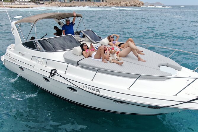 Cabo San Lucas Yacht Rental all inclusive - Quesadillas, fruit, and a real open bar