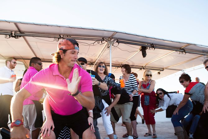 Cabo Sunset Dinner Cruise: Fajitas, Lands End and Party - The Mexican buffet: useful, filling, and casual